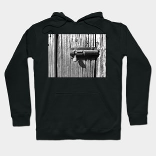 Aged wood and latch Hoodie